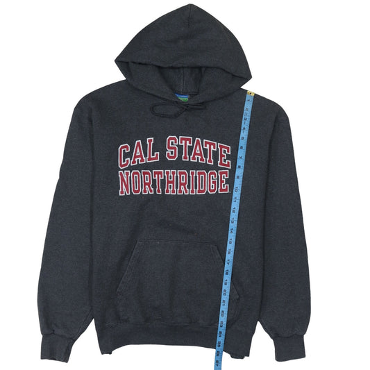 Champion Men's Grey Cal State Northridge Pullover Hoodie L