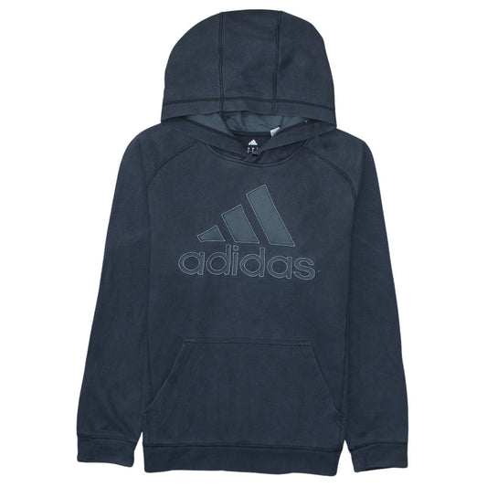 Adidas Men's Black Pullover Hoodie Size S Logo Sportswear