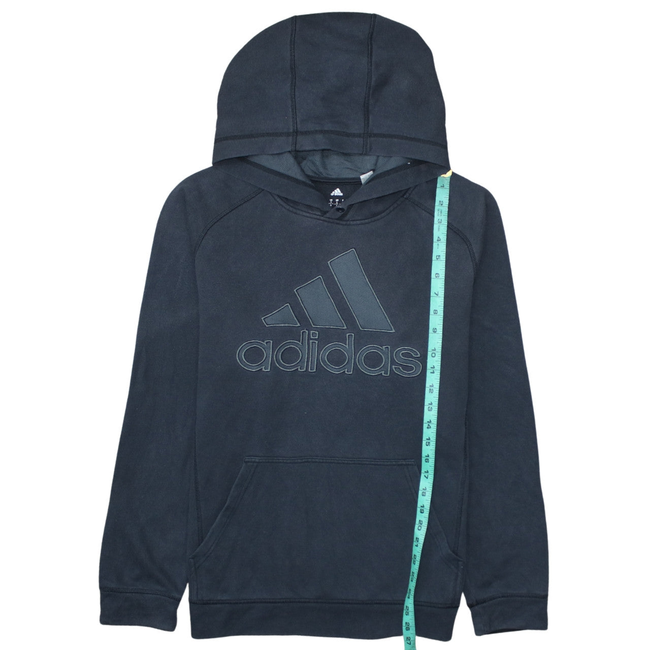 Adidas Men's Black Pullover Hoodie Size S Logo Sportswear