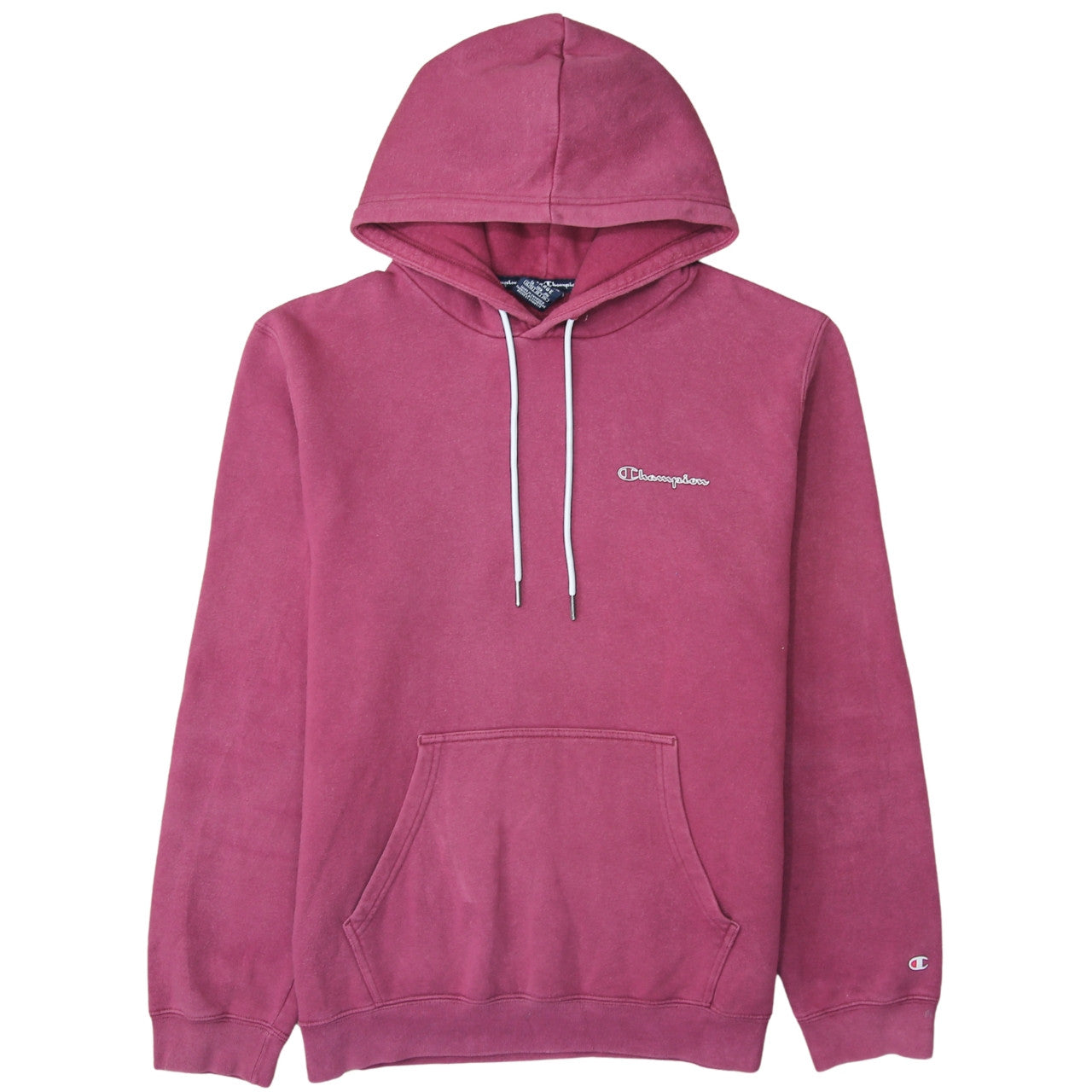 Champion Men’s Pink XL Pullover Hoodie Cotton Blend Fleece