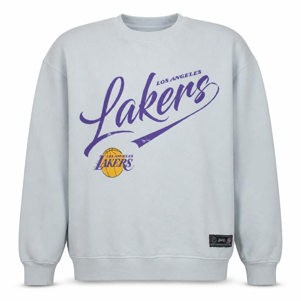 Primark NBA Los Angeles Lakers White Sweatshirt Womens M 12/14 Graphic Print