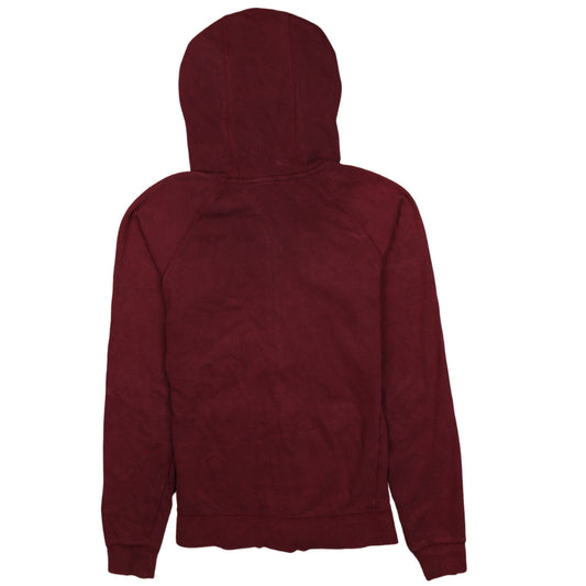 The North Face Women's Burgundy Full Zip Hoodie XS