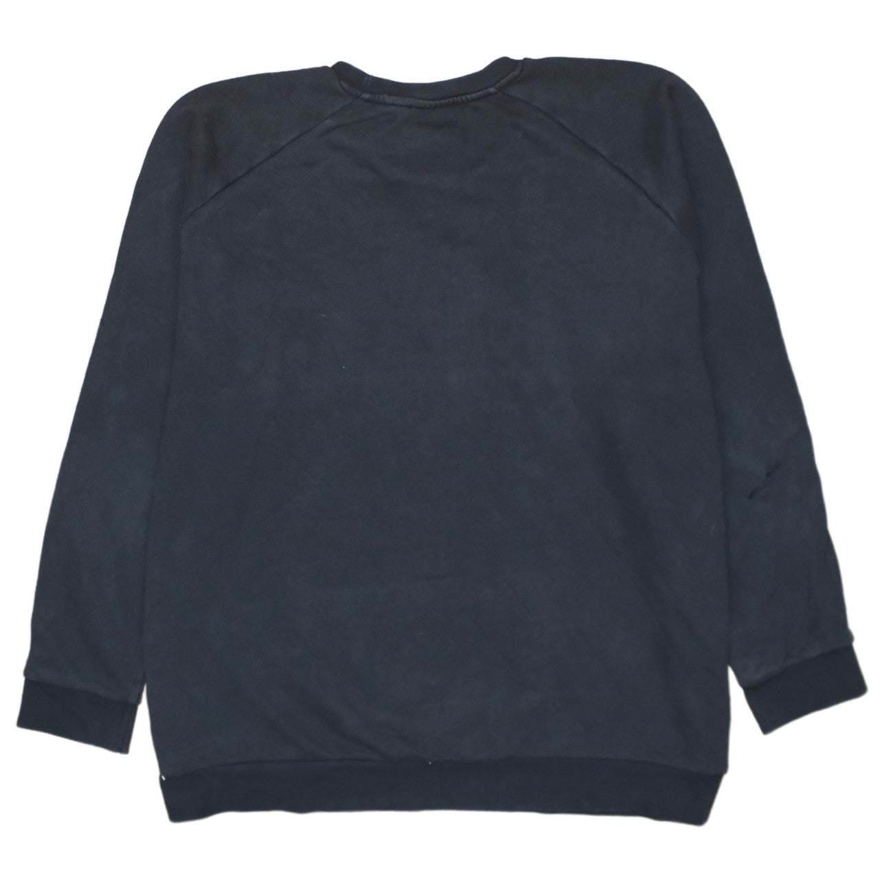 Adidas Mens Black 2XL Pullover Sweatshirt Crew Neck Fleece