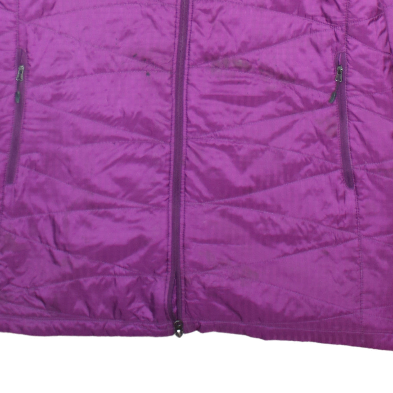 Columbia Womens 3XL Purple Hooded Puffer Coat Long Insulated Jacket