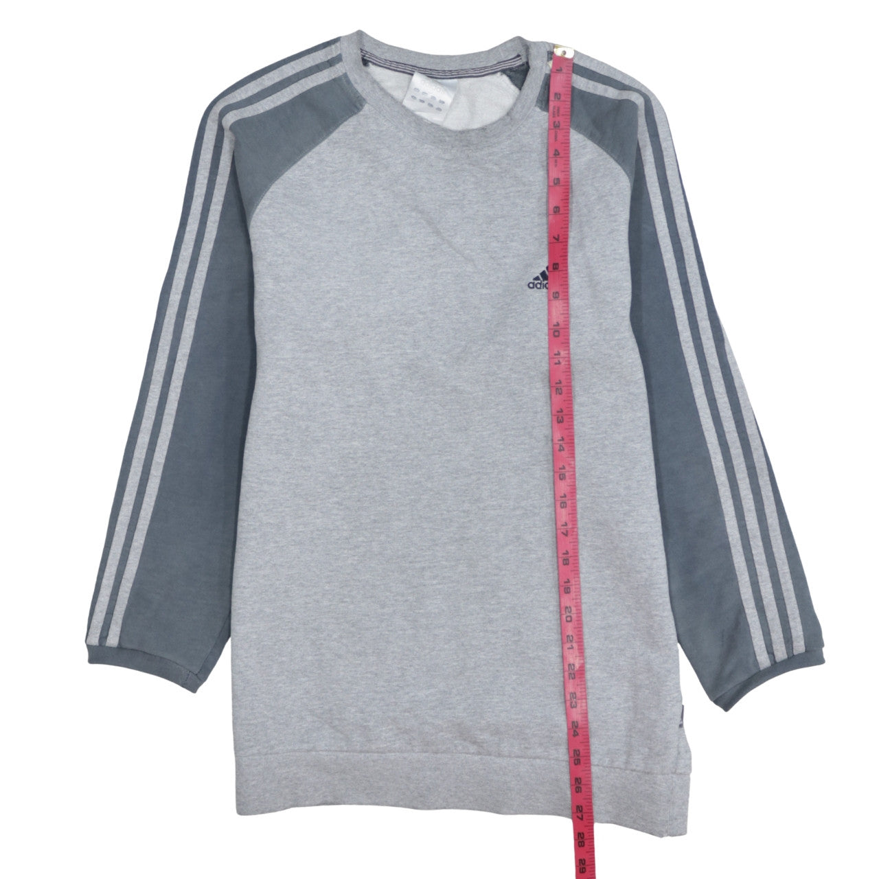 Adidas Men’s Grey Pullover Sweatshirt M Regular Fit Sportswear