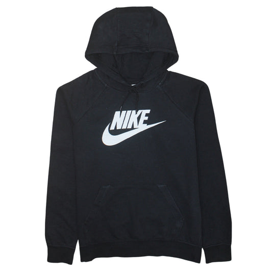 Nike Men's Black Pullover Hoodie Logo Graphic Size S