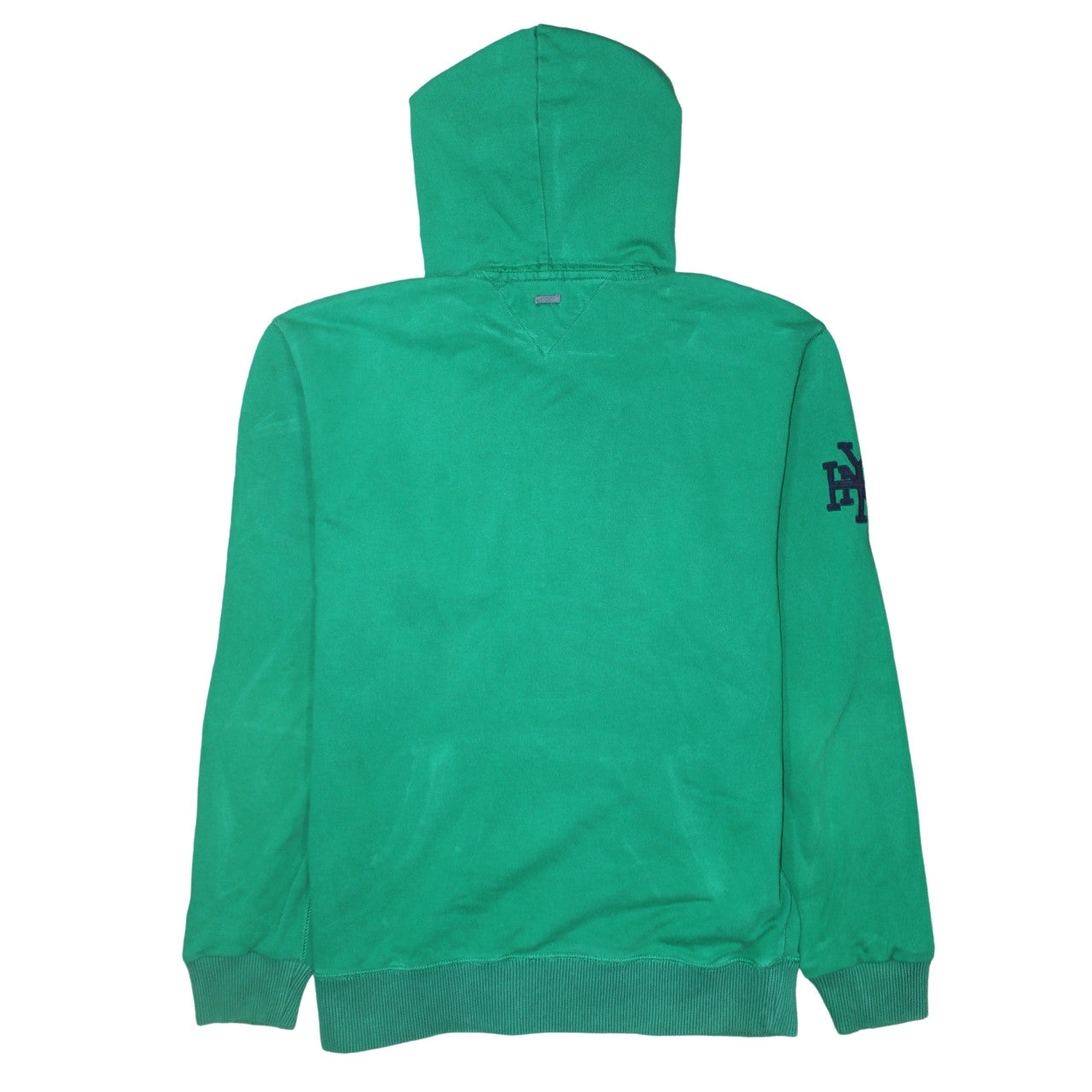 Tommy Hilfiger Men's Green Pullover Hoodie XL Graphic NYC USA