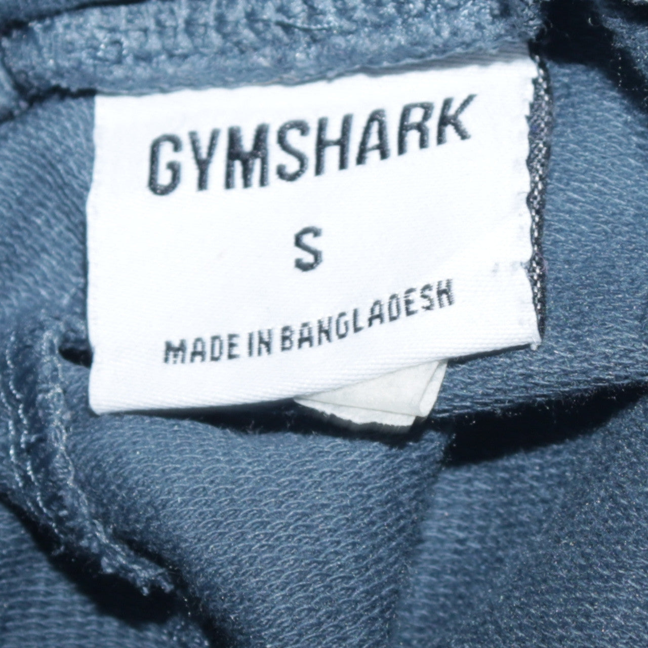 Gymshark Men's Blue Small Jogger Sweatpants Stretch Drawstring Trousers