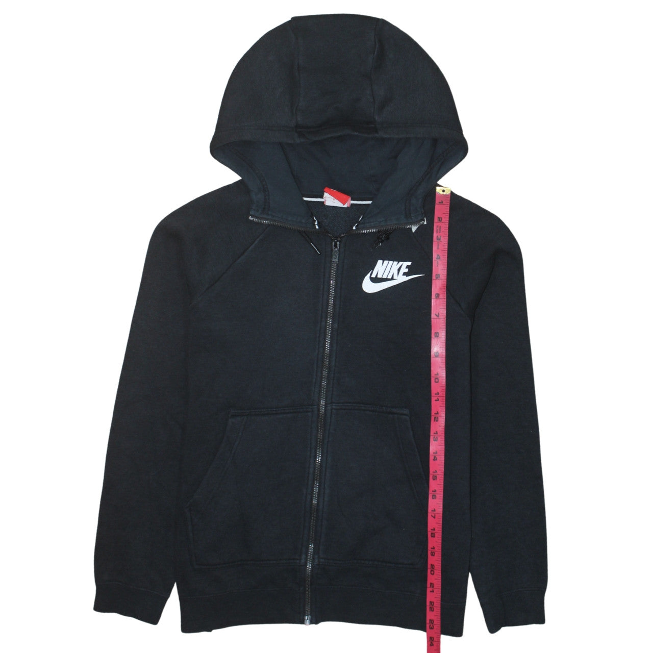 Nike Men's Black Full Zip Hoodie Size M Sports Casual