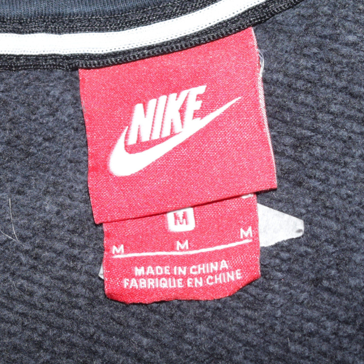 Nike Men's Black Full Zip Hoodie Size M Sports Casual