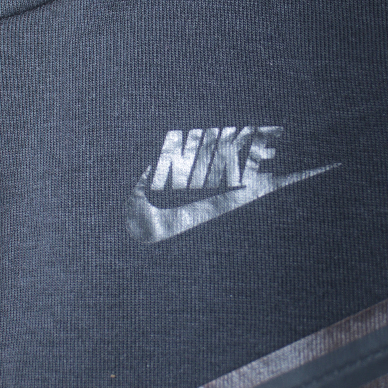 Nike Boys Black Full Zip Hoodie Sweatshirt L 147-158cm Hooded Fleece
