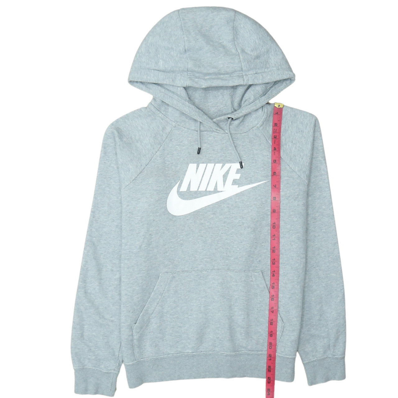Nike Men's Grey Pullover Hoodie Size S Fleece Sportswear