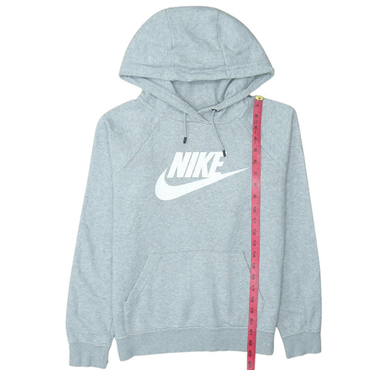 Nike Men's Grey Pullover Hoodie Size S Fleece Sportswear