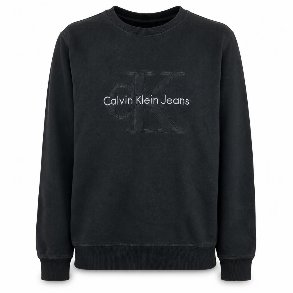 Calvin Klein Jeans Men’s Black XL Pullover Sweatshirt