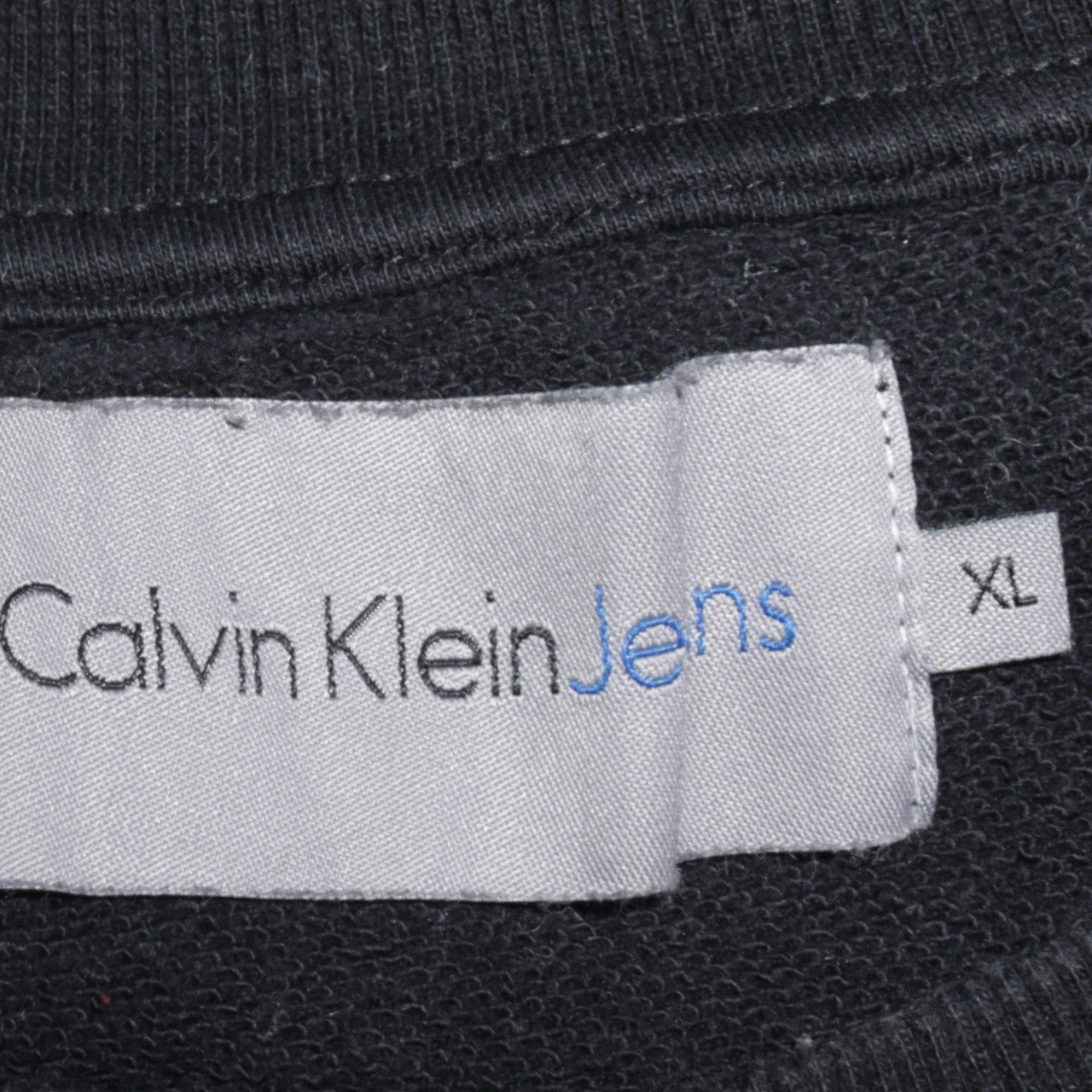 Calvin Klein Jeans Men’s Black XL Pullover Sweatshirt