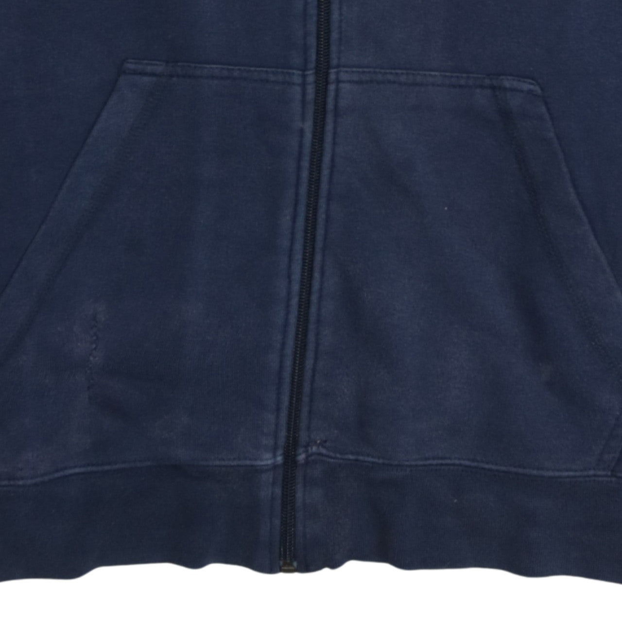 Nike Men's Blue Full Zip Hooded Track Jacket Size M