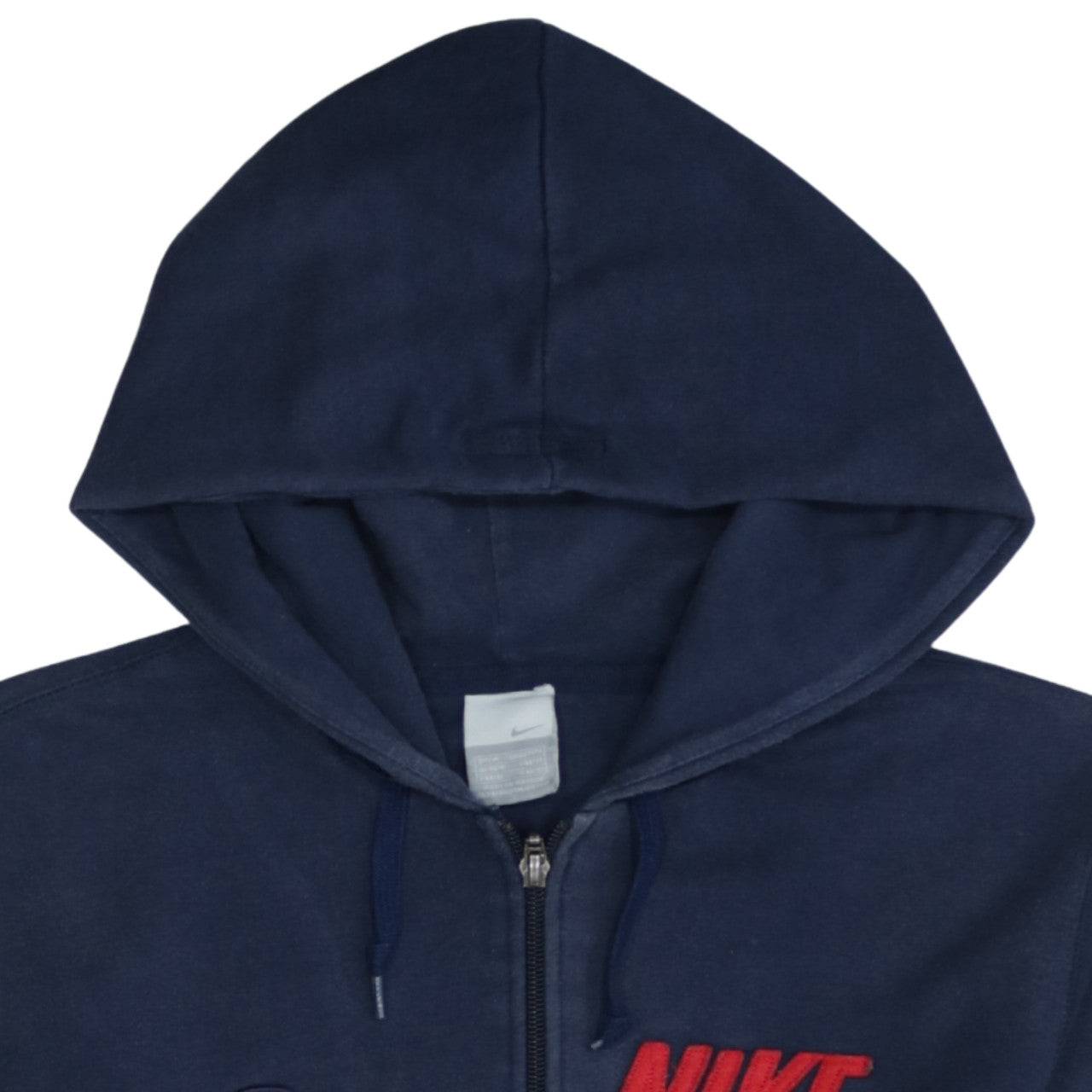 Nike Men's Blue Full Zip Hooded Track Jacket Size M