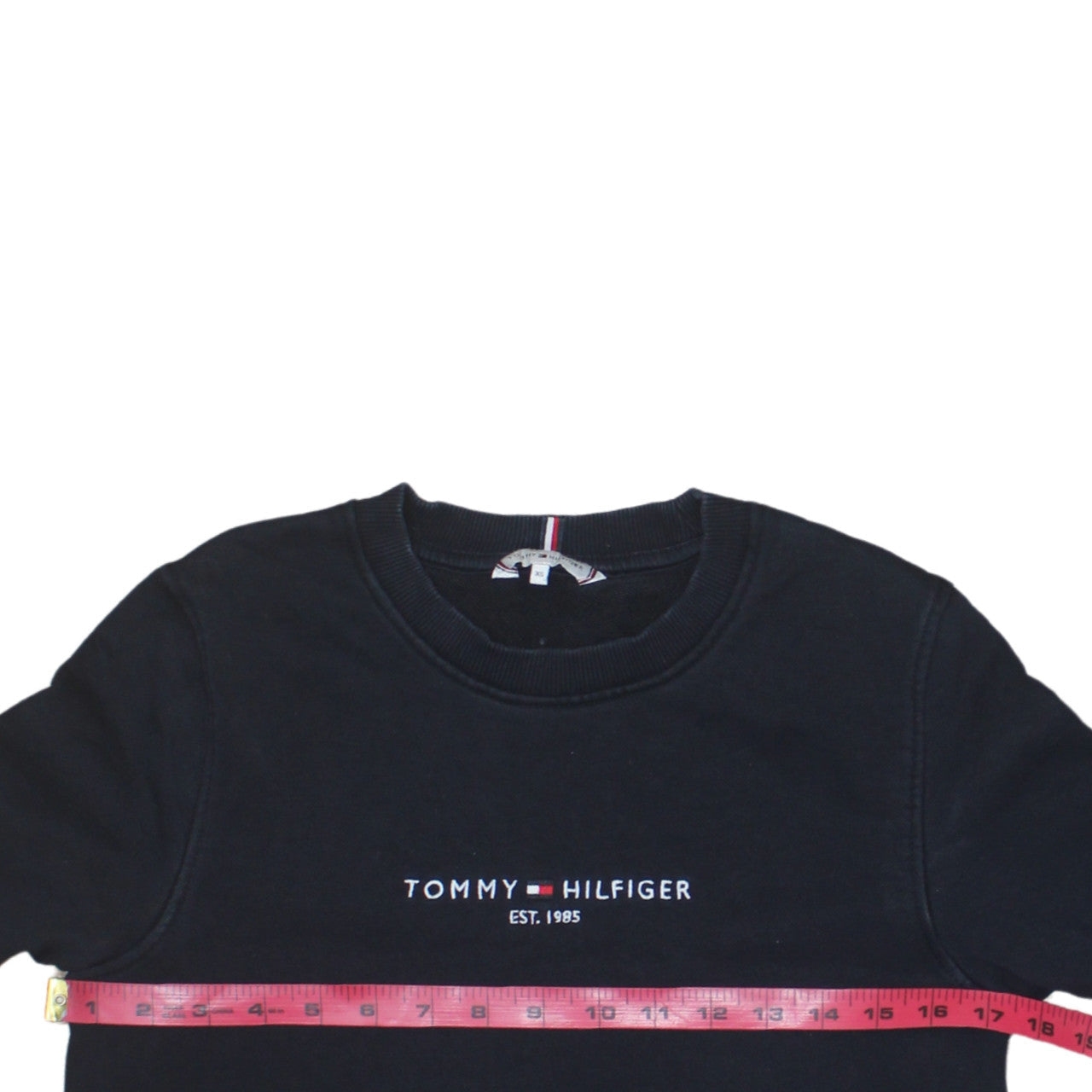Tommy Hilfiger Men's Black XS Pullover Sweatshirt