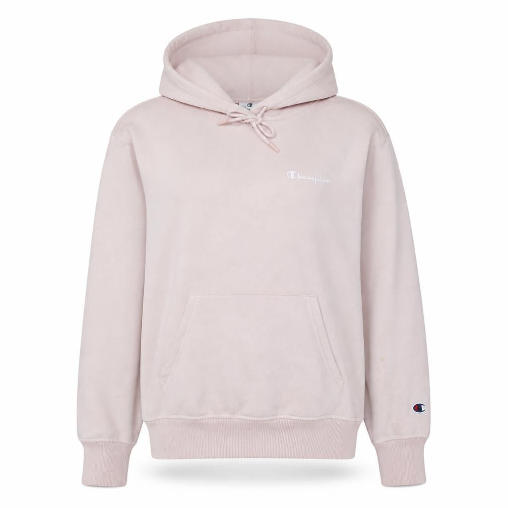 Champion Women's Pink Pullover Hoodie Small Cotton Blend Casual