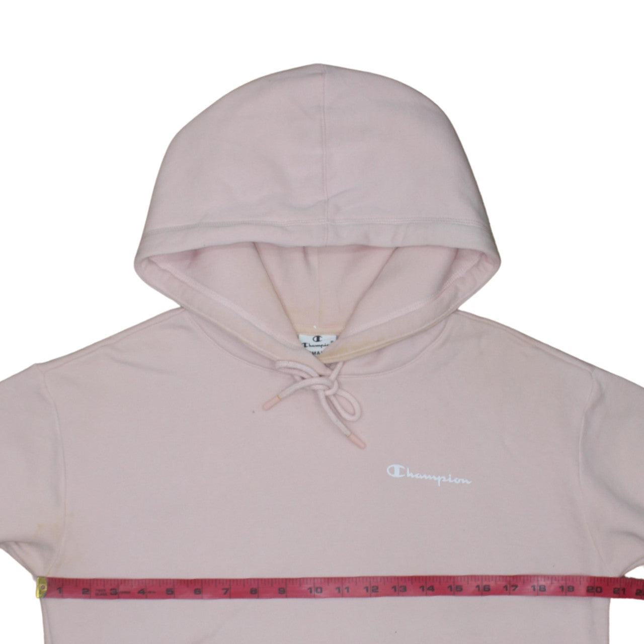 Champion Women's Pink Pullover Hoodie Small Cotton Blend Casual