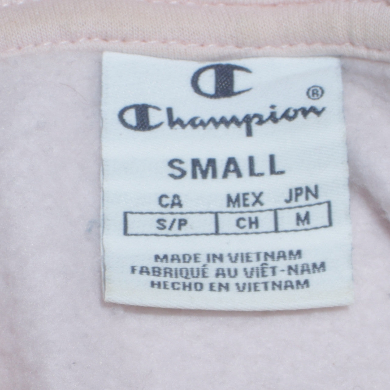 Champion Women's Pink Pullover Hoodie Small Cotton Blend Casual
