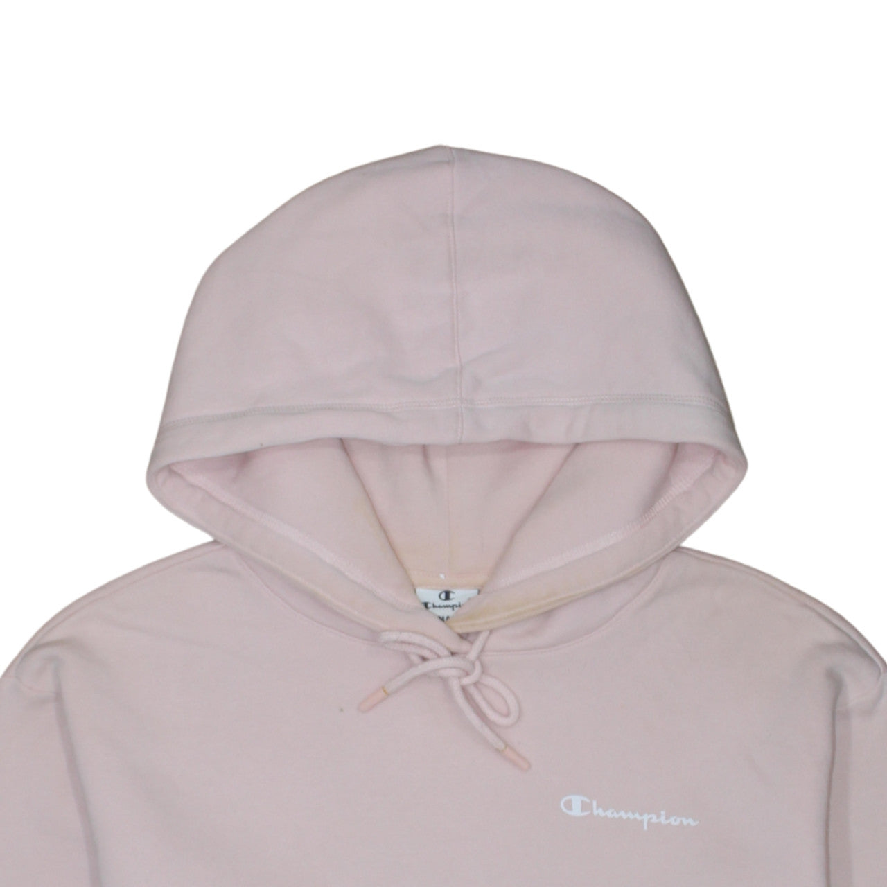 Champion Women's Pink Pullover Hoodie Small Cotton Blend Casual