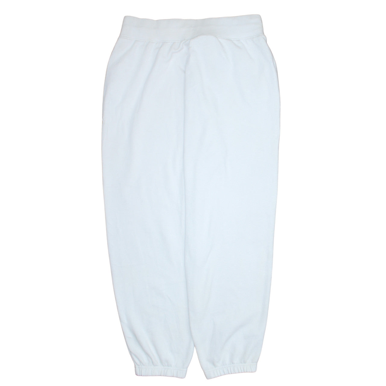 Nike Men's White XL Sweatpants Fleece Regular Fit Activewear Trousers
