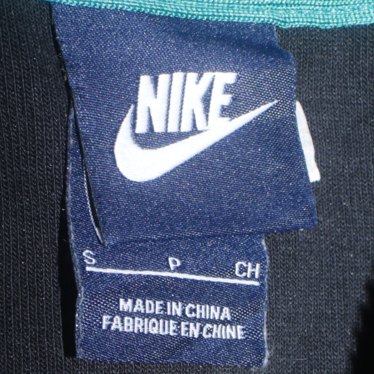 Nike Men’s Green Full Zip Hoodie Small Logo Sportswear