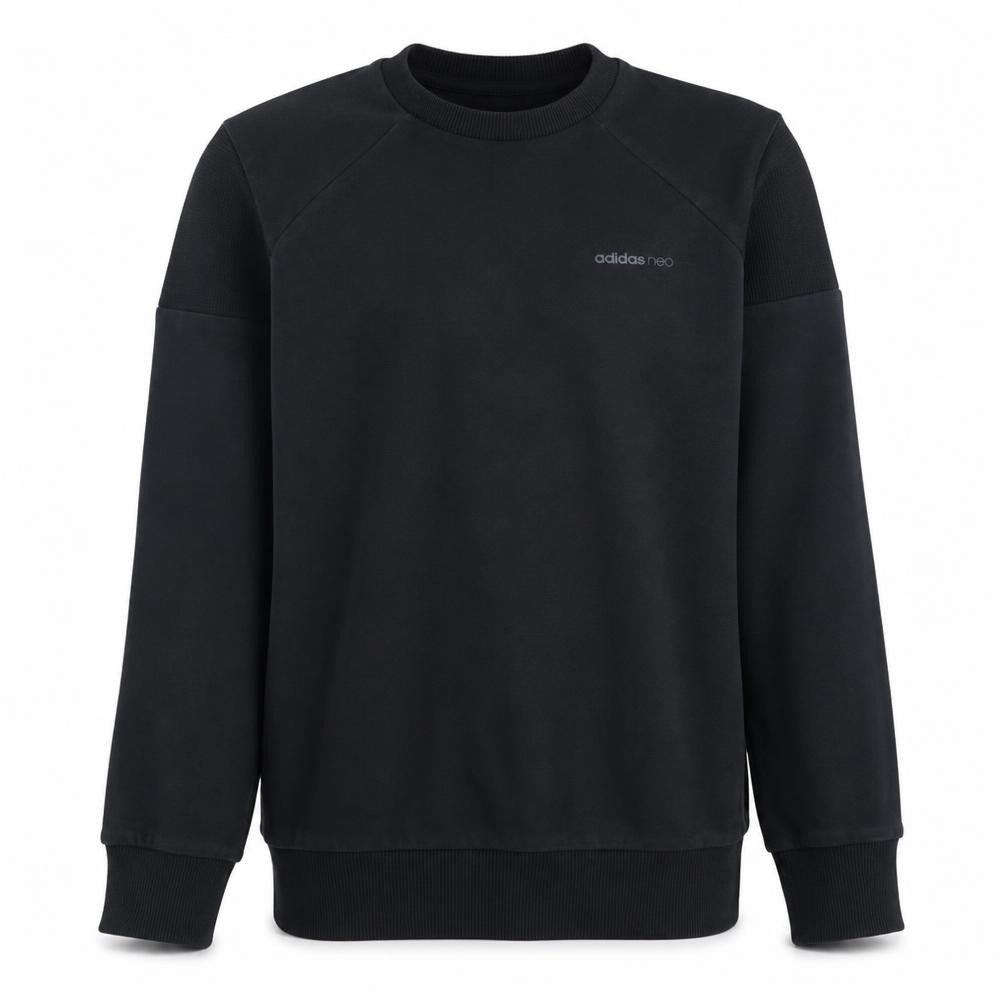 Adidas Neo Men’s Black Medium Pullover Sweatshirt