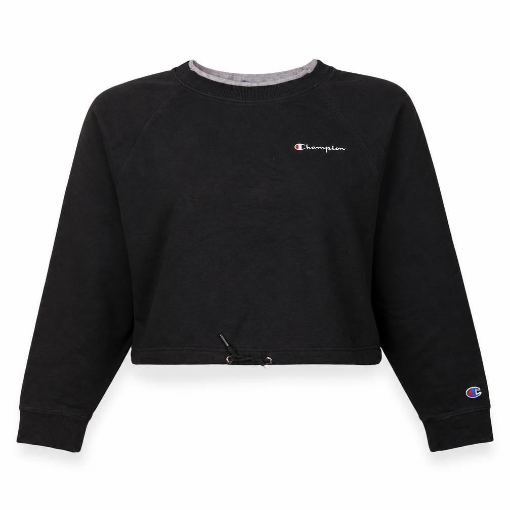 Champion Women's Black XL Crew Neck Pullover Sweatshirt