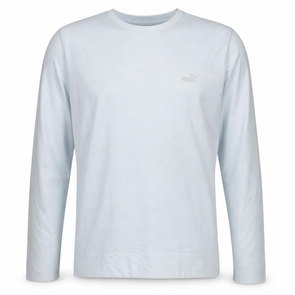 Puma Men's White XL Crew Neck Long Sleeve Sports Sweatshirt