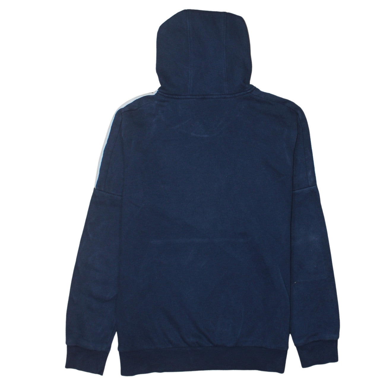 Adidas Boys Navy Blue Pullover Hoodie Sweatshirt Size 14 Years Cotton Blend