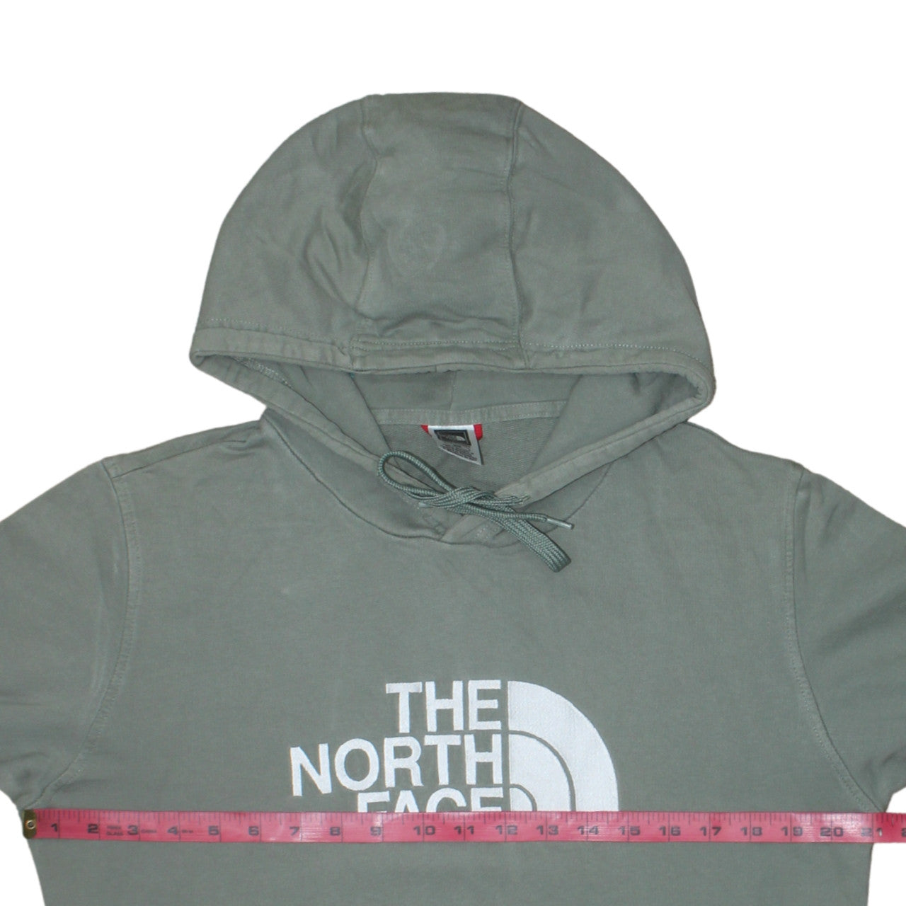 The North Face Men’s Green Logo Pullover Hoodie Size M Regular Fit