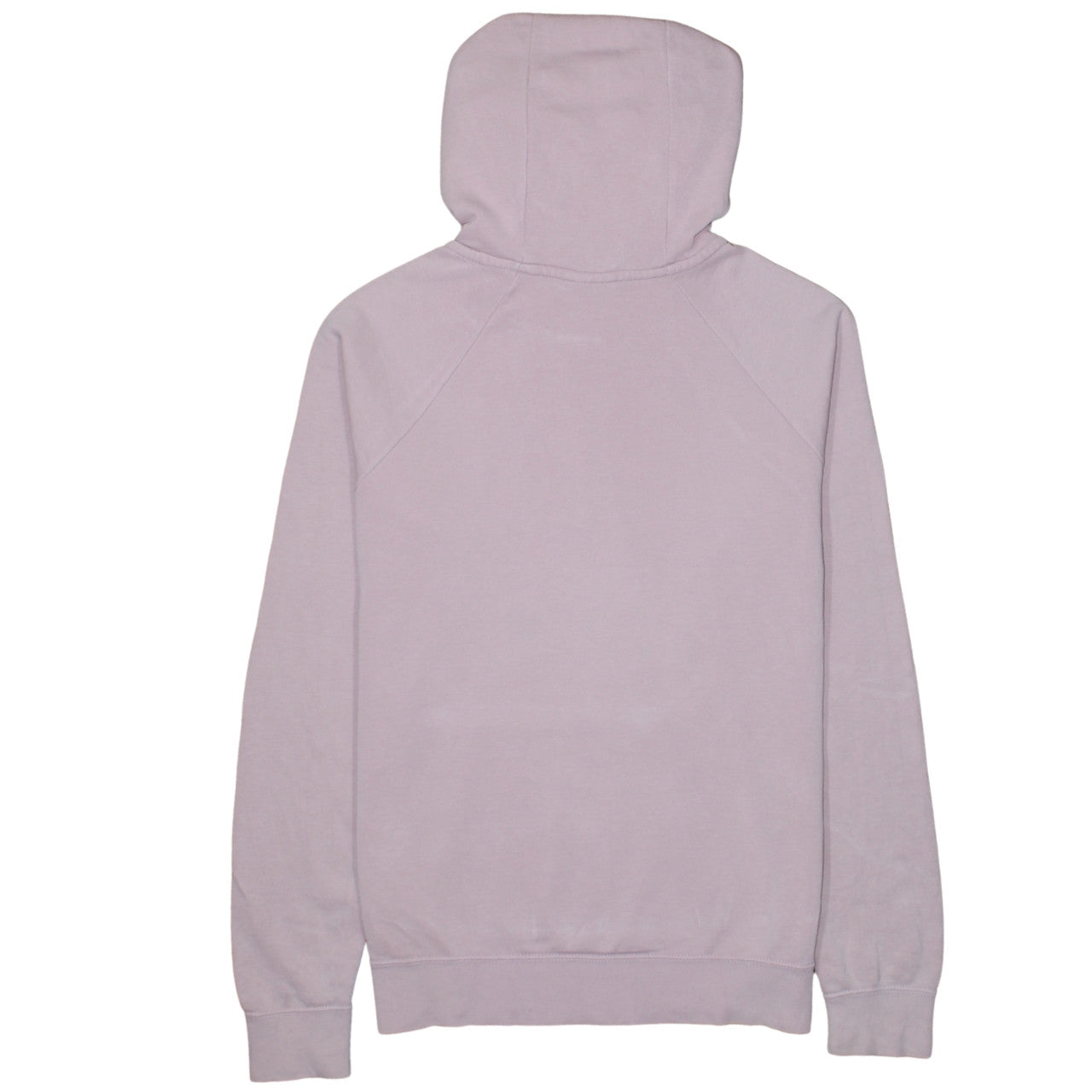 Nike Womens Pink Pullover Hoodie Small Cotton Blend Logo Sweatshirt