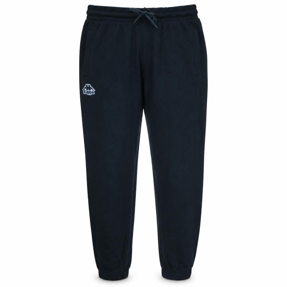 Kappa Men's Black Small Jogger Sweatpants Fleece Activewear Trousers