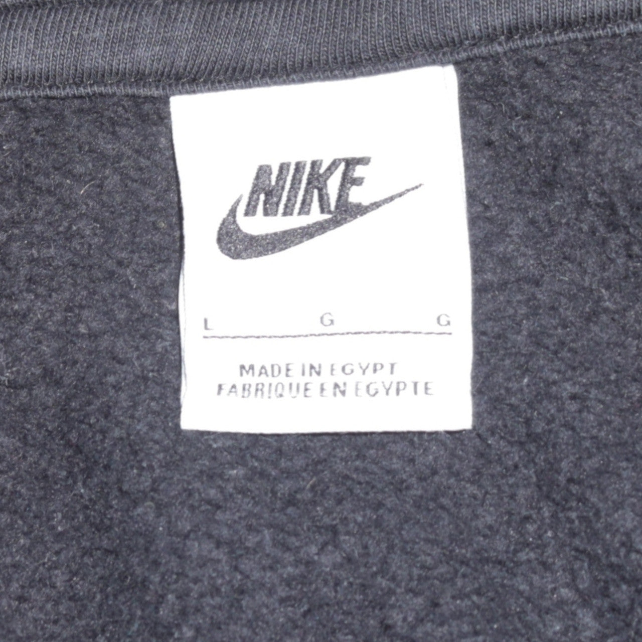 Nike Women's Black Full Zip Hoodie Sweatshirt Size L