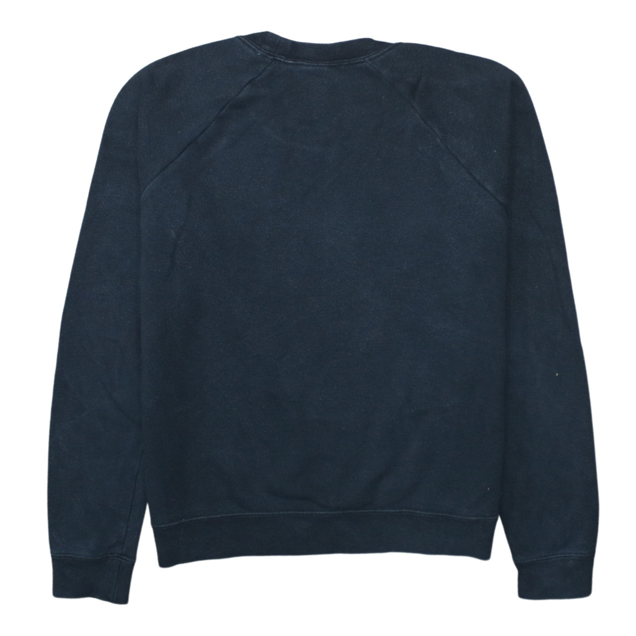 Nike Men Black Crew Neck Pullover Sweatshirt Size S Regular Fit