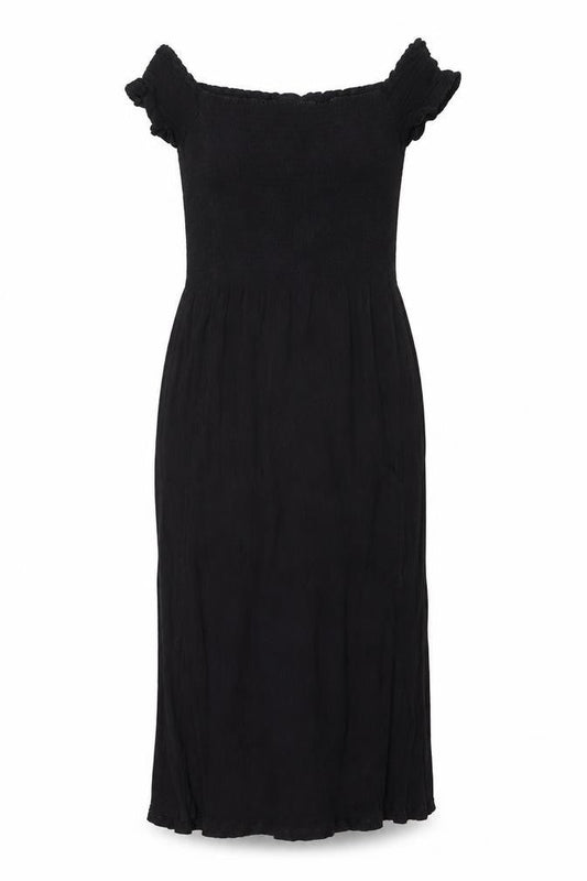 Superdry Women’s Black Off Shoulder Bodycon Dress Size S