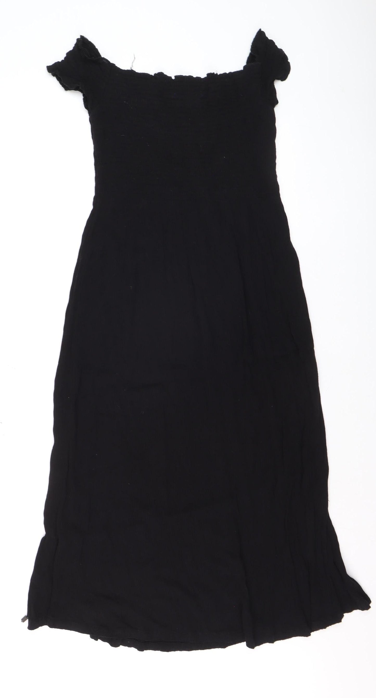 Superdry Women’s Black Off Shoulder Bodycon Dress Size S