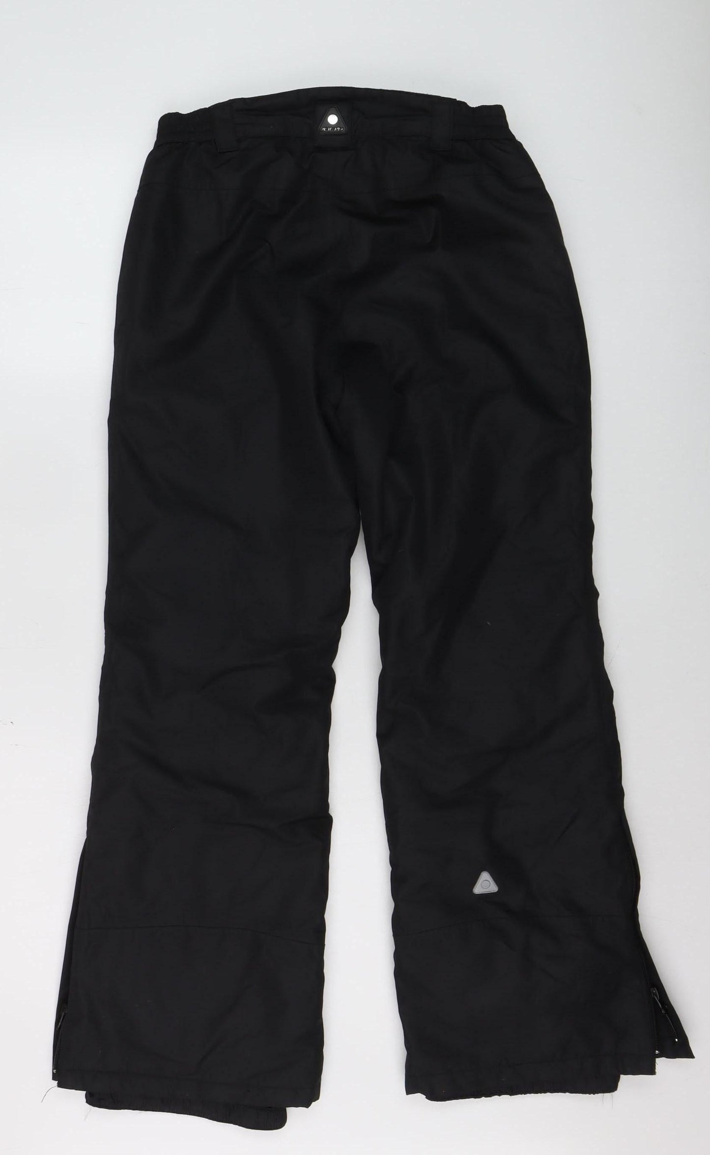 Icepeak Boys Black 11-12 Years Waterproof Insulated Snow Pants