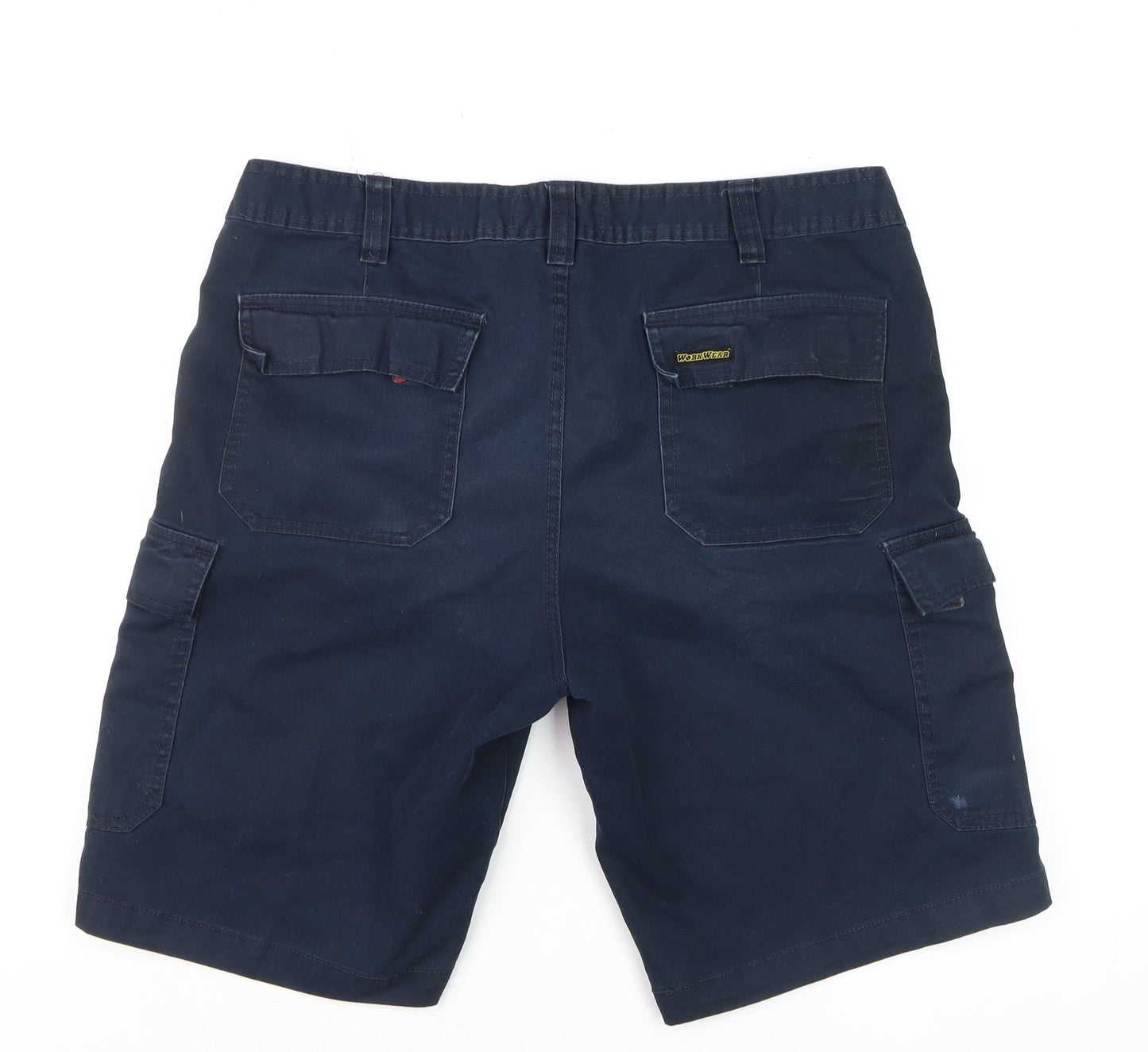 Workwear Men's Blue 38 Cargo Shorts Cotton Blend Workwear Style
