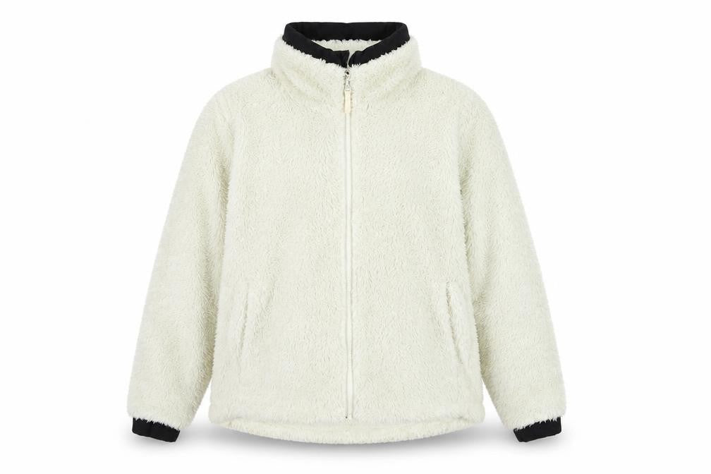 Helly Hansen Womens Ivory Fleece Full Zip Jacket M Regular Fit