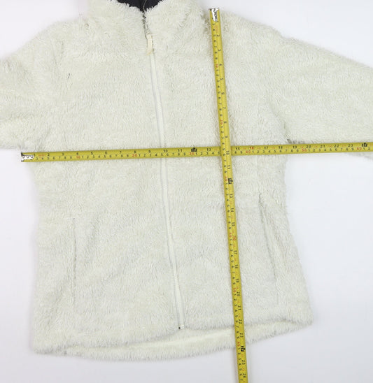 Helly Hansen Womens Ivory Fleece Full Zip Jacket M Regular Fit