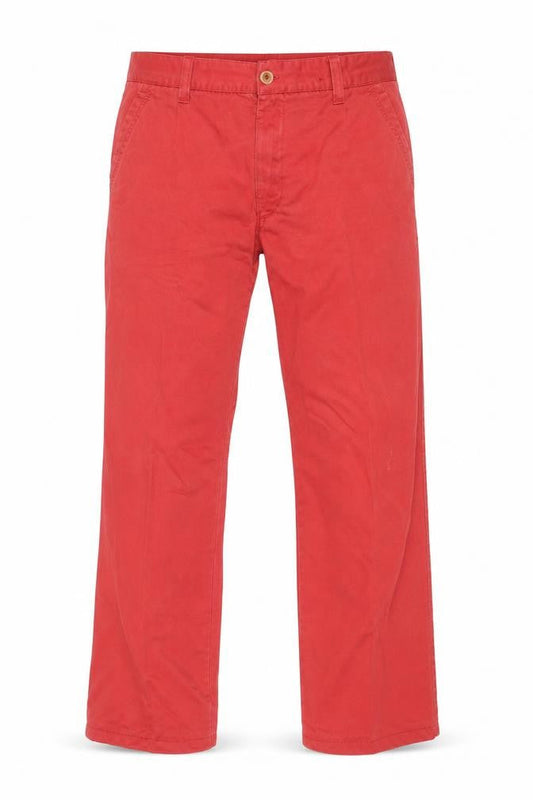 Nautica Men's Red Straight Fit Jeans Size 36 in Regular Cotton
