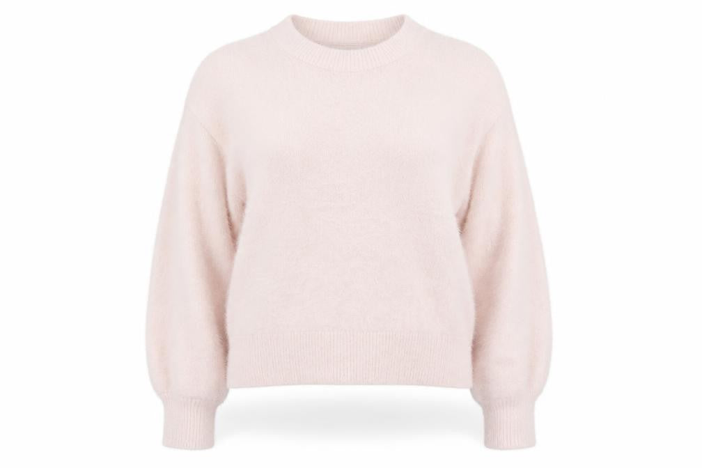 Marks and Spencer Womens Soft Pink L Pullover Knit Jumper