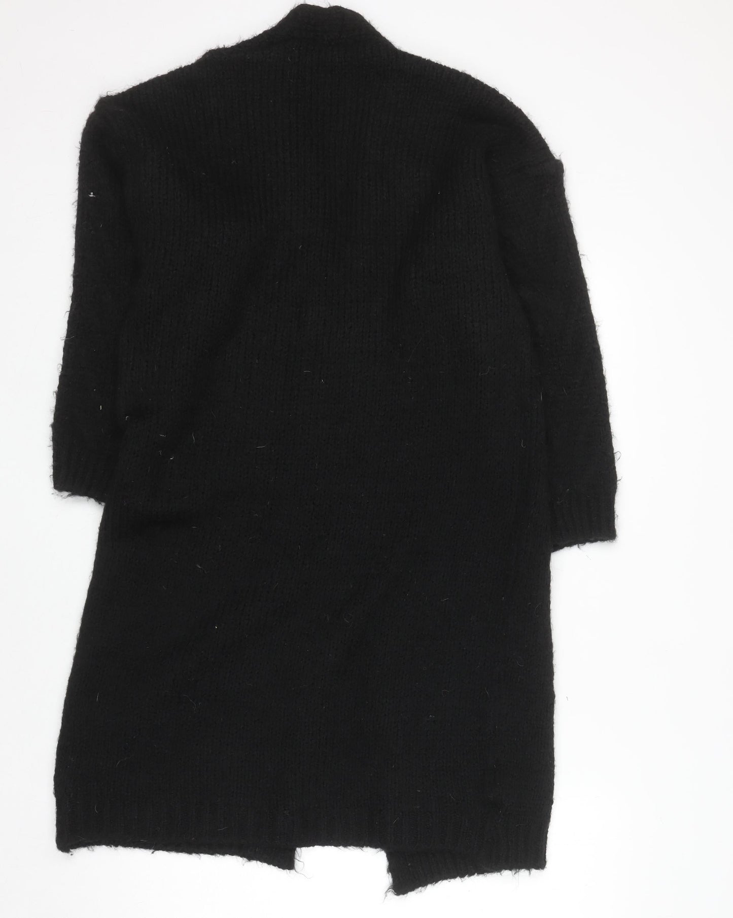 Vanessa Alexandra Women's Black Knit Long Cardigan M