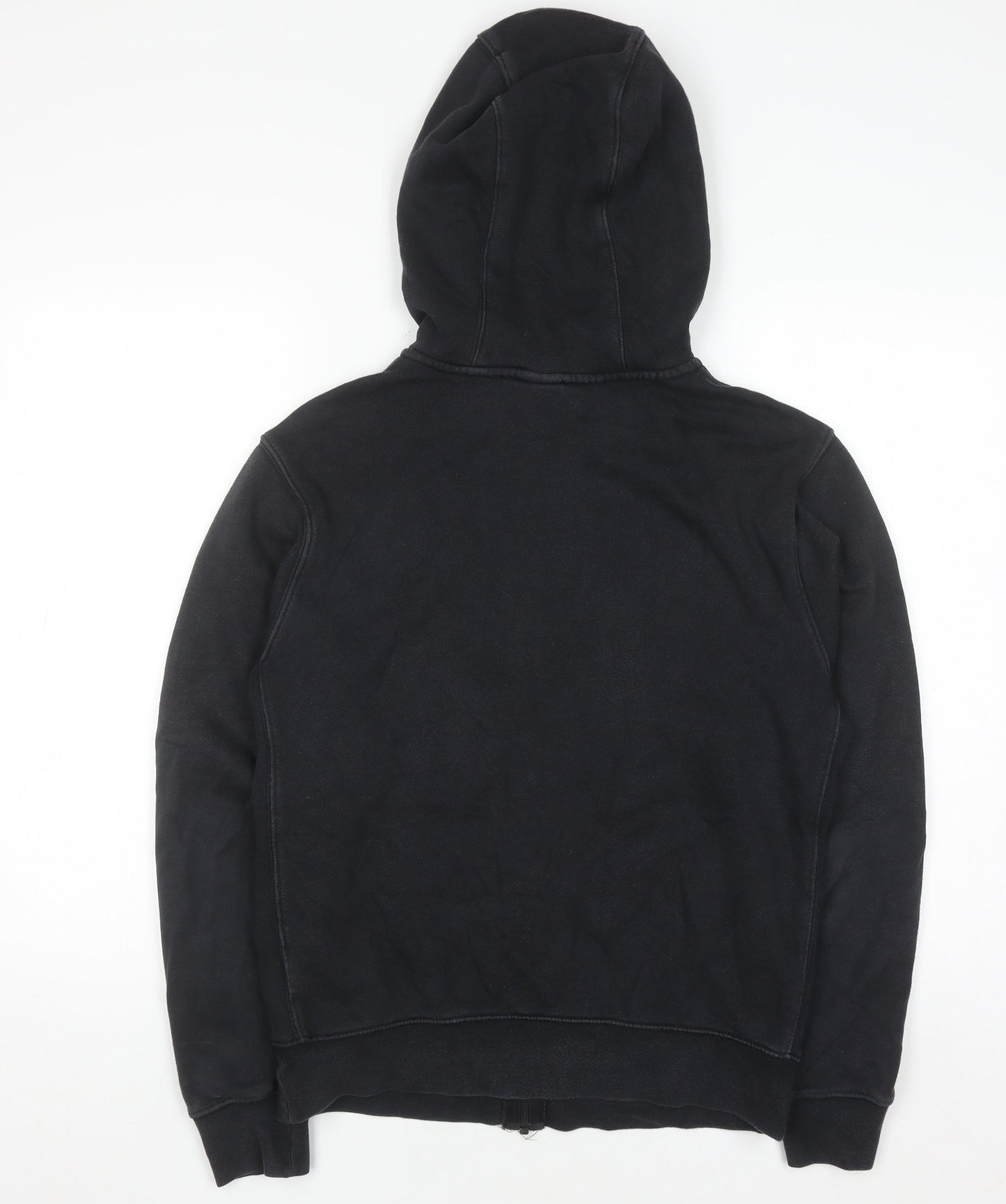 Nike Men's Black Full Zip Hoodie Size S Fleece Sweatshirt