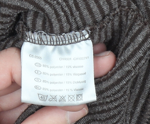 Craghoppers Women Brown Half Zip Fleece Pullover Sweatshirt Size 20
