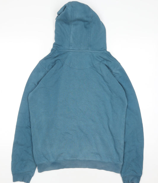 Lyle & Scott Junior Boys Ink Blue Pullover Hoodie 14-15 Years Cotton Blend