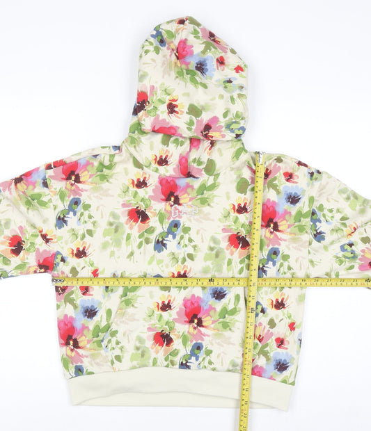 GAP Girls Multicoloured Floral Pullover Hoodie Size 14-16 Years